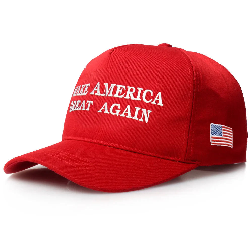 [SMOLDER]New Arrival Trump 2020 America Baseball Cap Casual Cotton Hip Hop Embroidery  Fitted Snapback MAGA