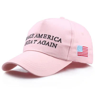 [SMOLDER]New Arrival Trump 2020 America Baseball Cap Casual Cotton Hip Hop Embroidery  Fitted Snapback MAGA